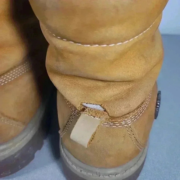 Timberland EarthKeeps Men's/Women Leather Boots Tan Model 6420R 3740 Size US 10M - Picture 6 of 11